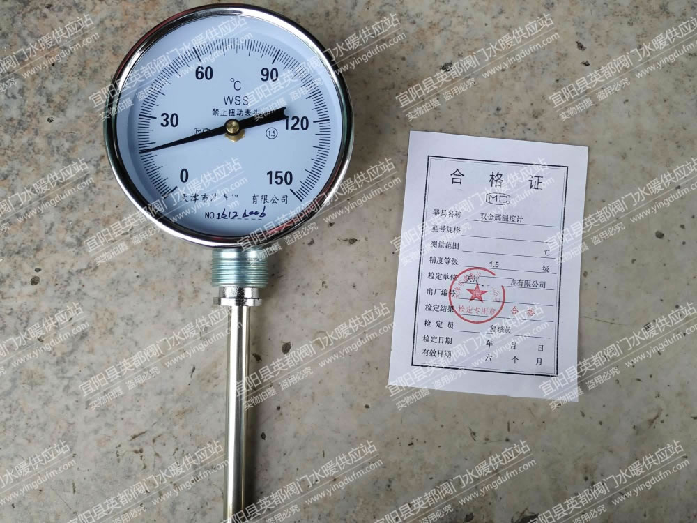 WSS-411徑向雙金屬溫度計